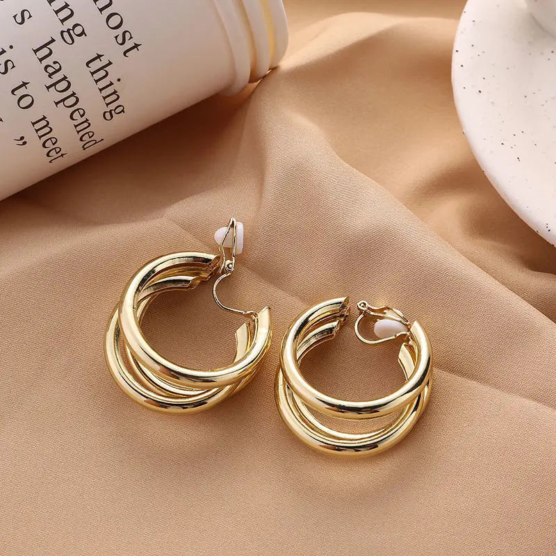 Hot Sale Statement Vintage Clip on Earring