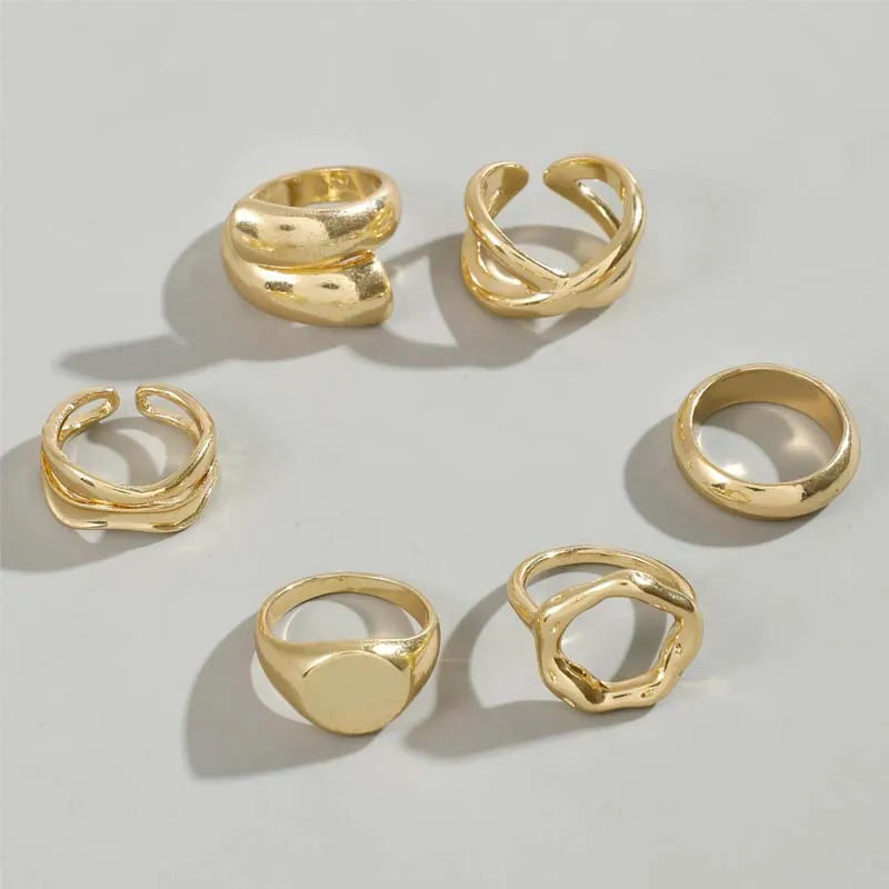 Rings Set For Women Jewelry Gift