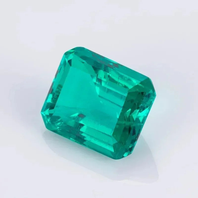 Lab Grown Columbia Emerald Gemstone