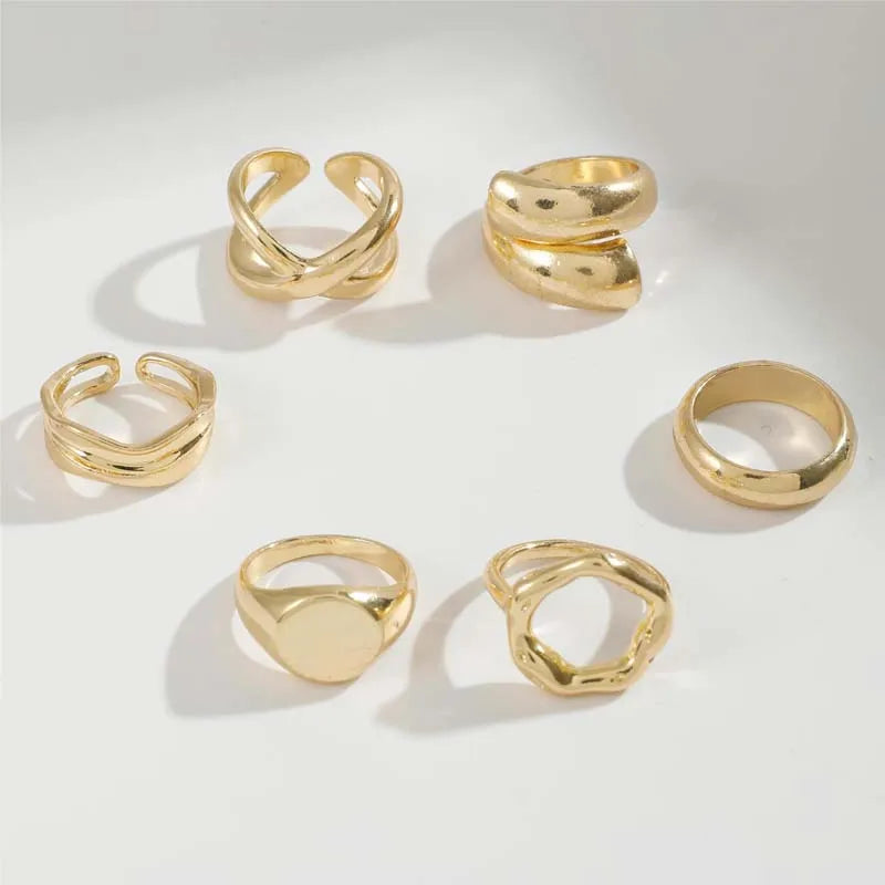 Rings Set For Women Jewelry Gift