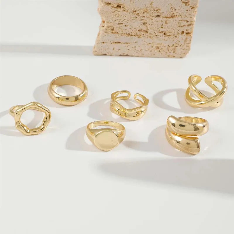 Rings Set For Women Jewelry Gift