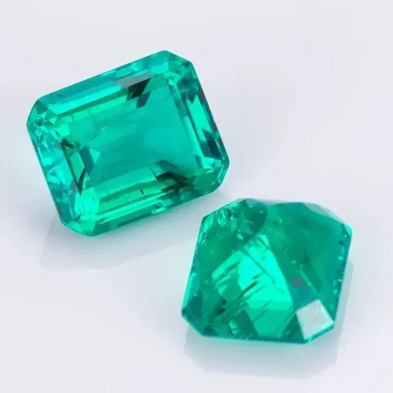 Lab Grown Columbia Emerald Gemstone